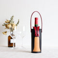 Luxe Leather Wine Carriers