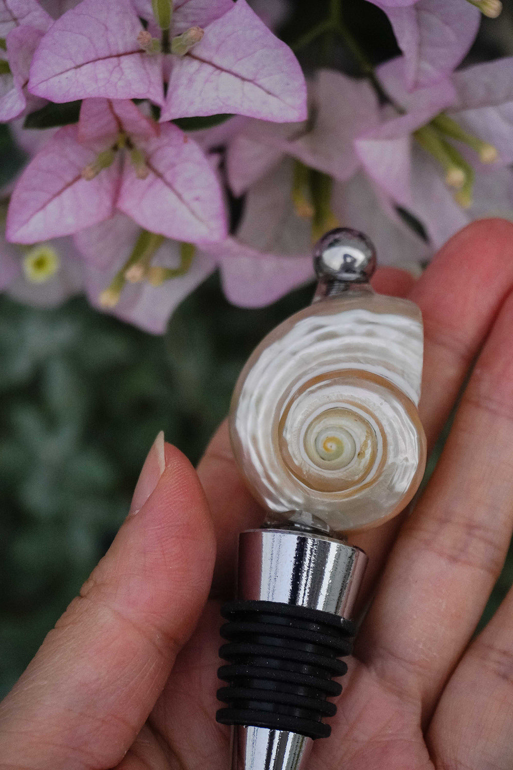 Natural Seashell Wine Bottle Stopper