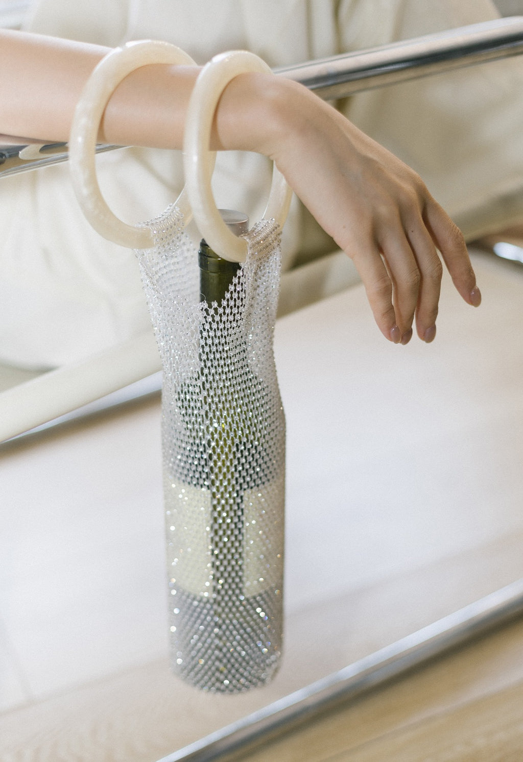 Luxe Crystal Wine Carrier