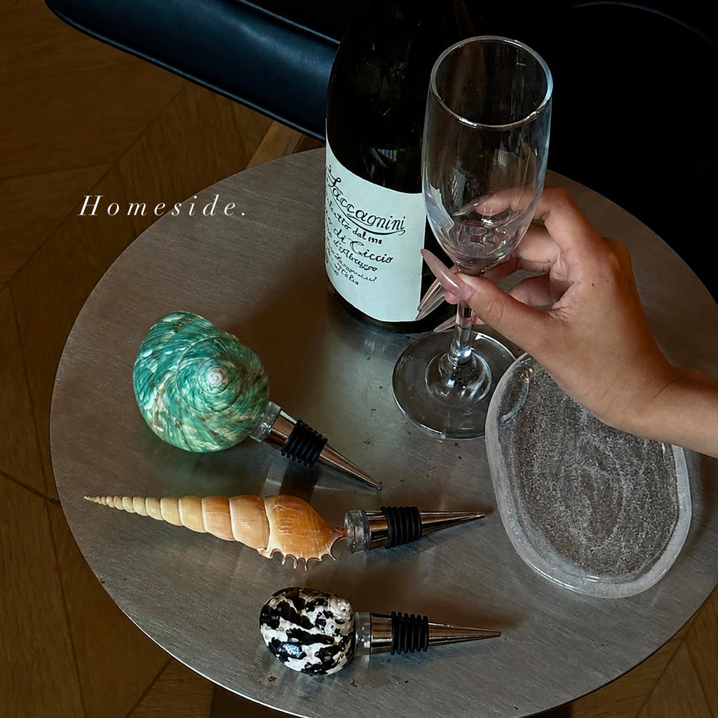 Natural Seashell Wine Bottle Stopper