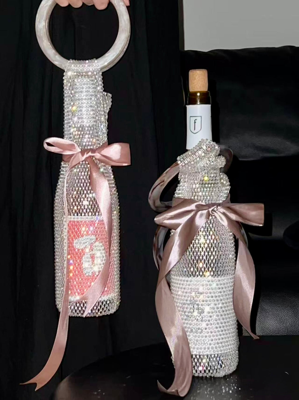 Luxe Crystal Wine Carrier