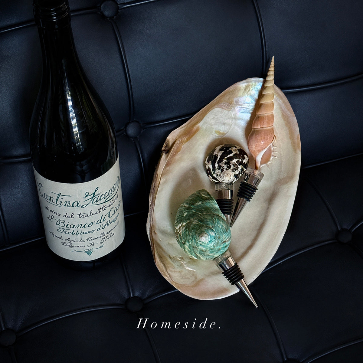 Natural Seashell Wine Bottle Stopper