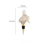 Natural Seashell Wine Bottle Stopper