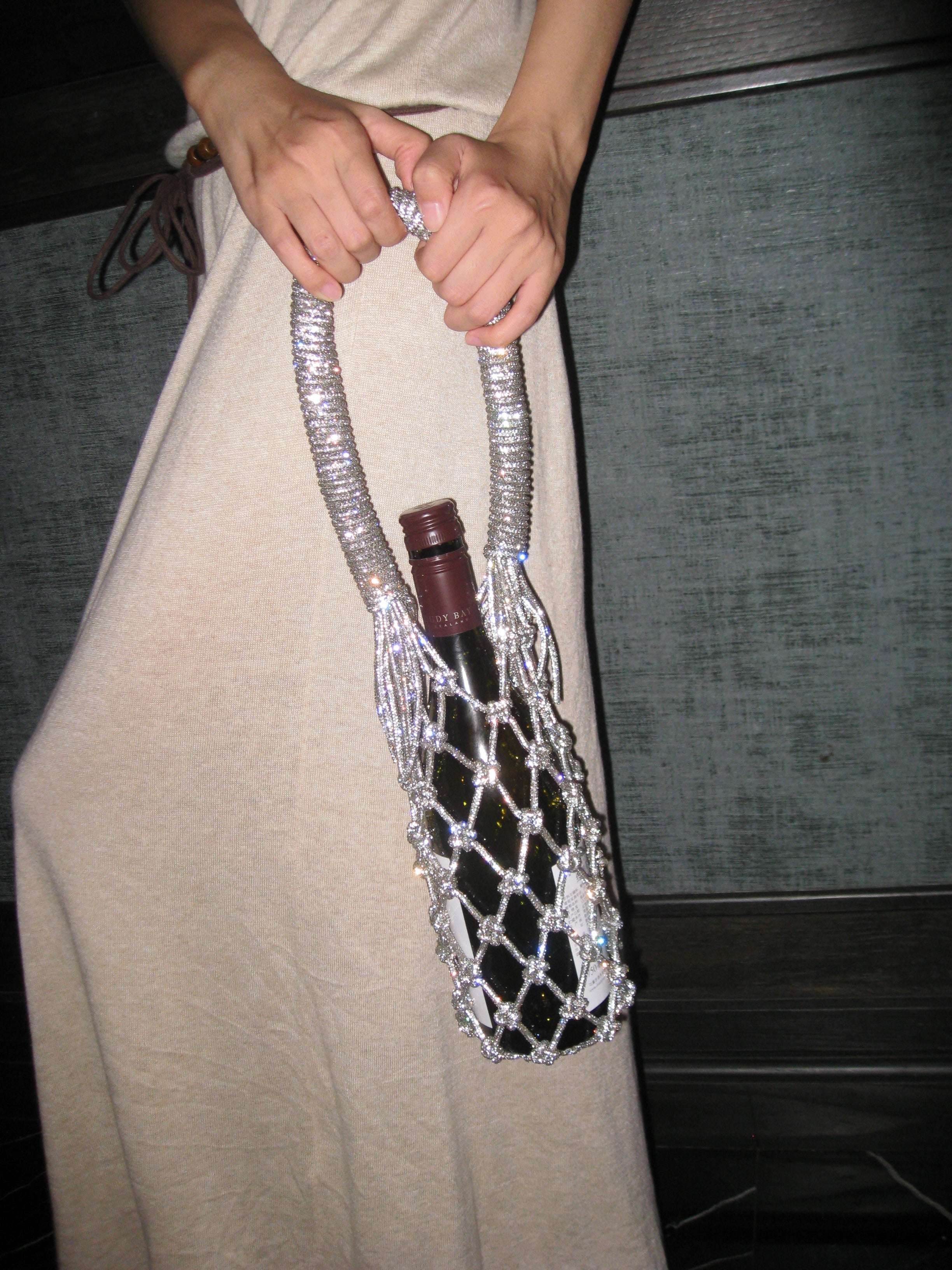 Luxe Crystal Wine Carrier