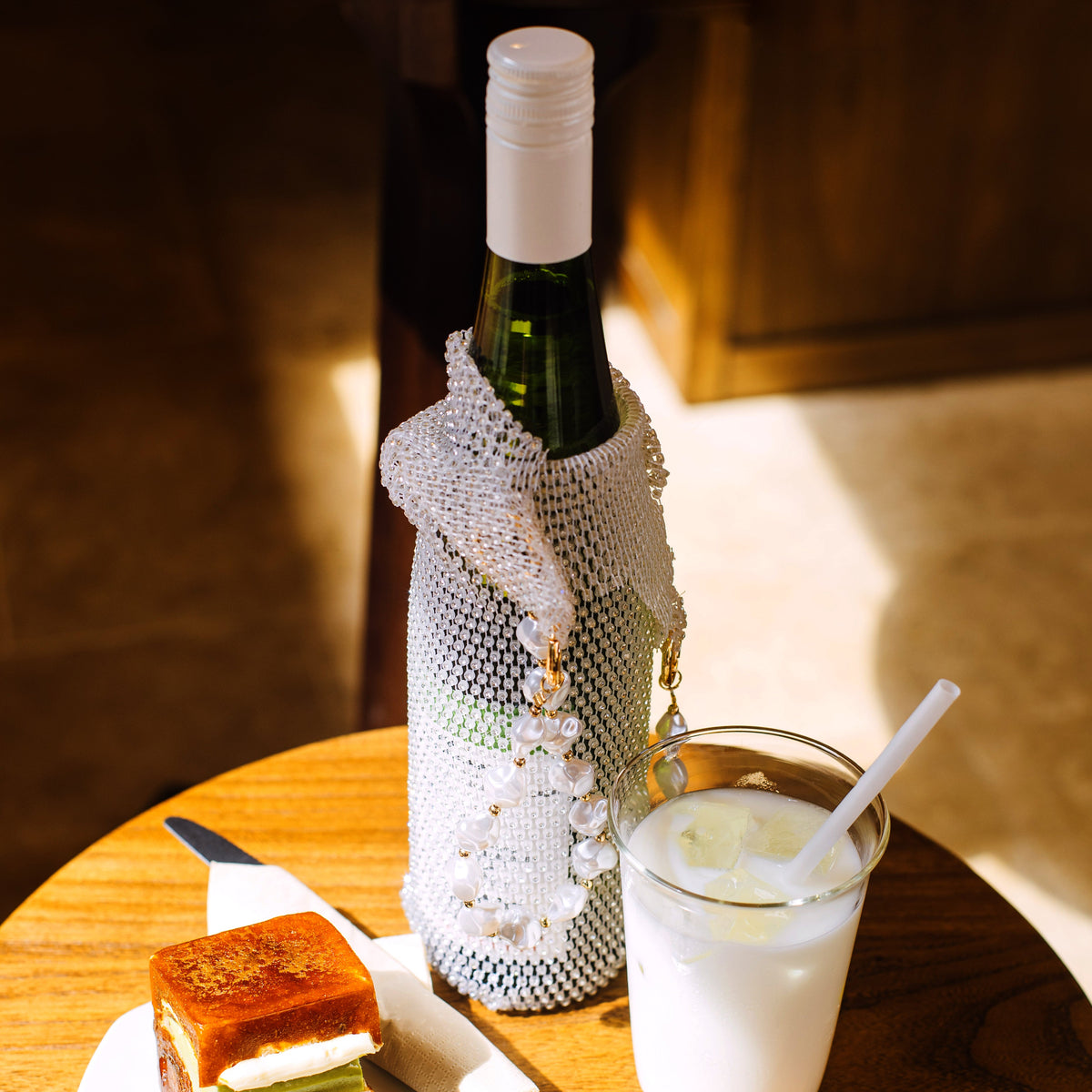 Luxe Crystal Wine Carrier