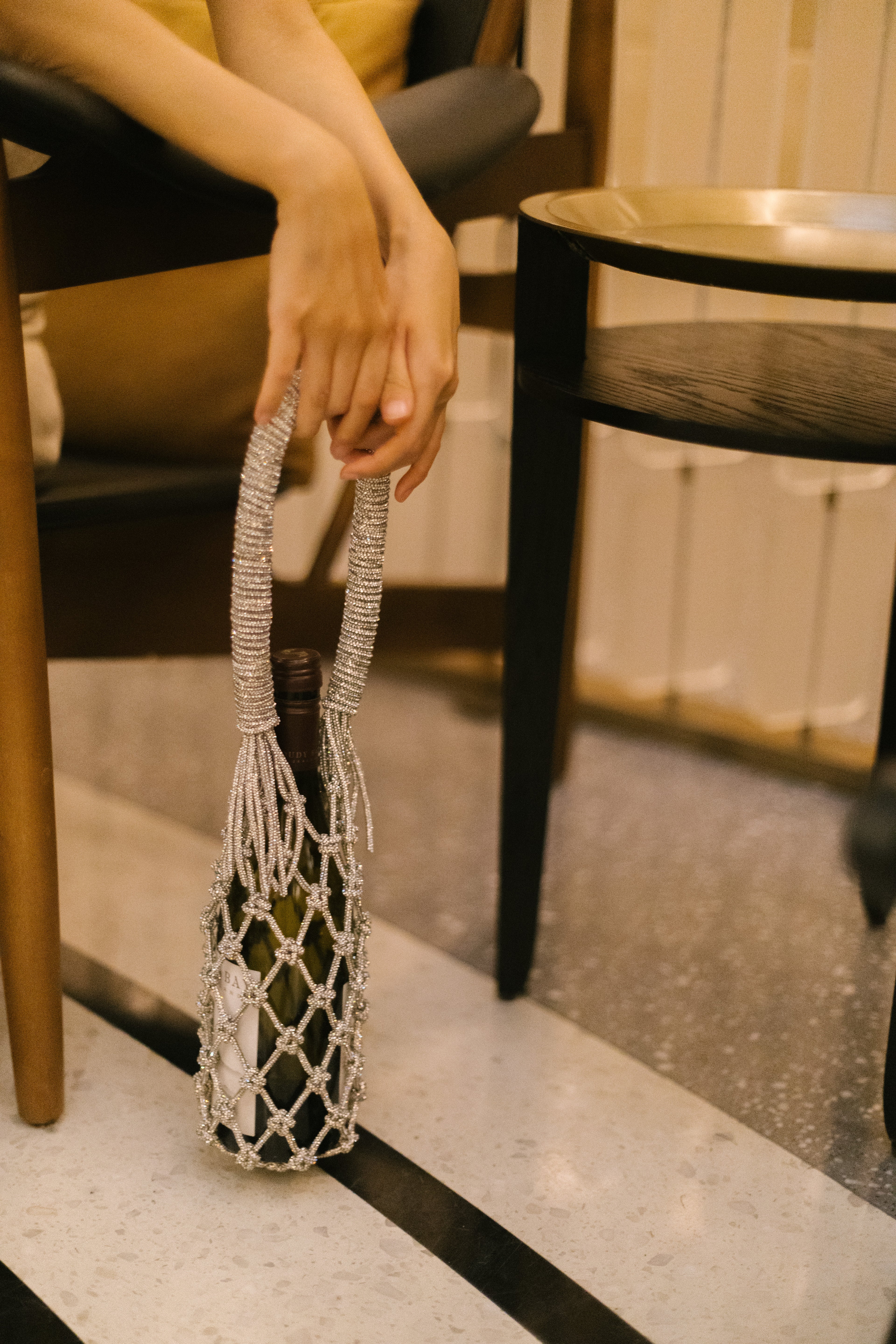 Luxe Crystal Wine Carrier