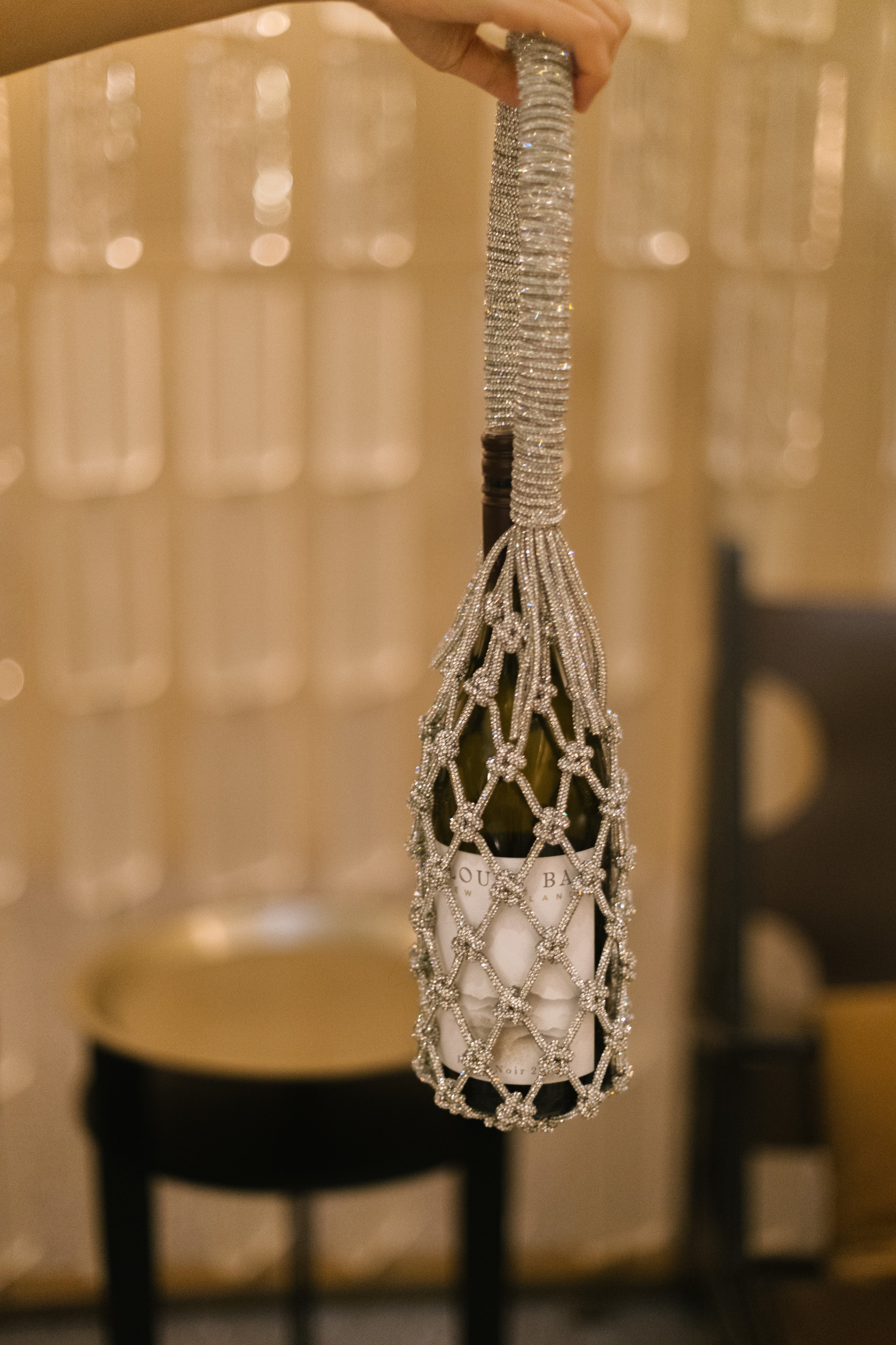 Luxe Crystal Wine Carrier