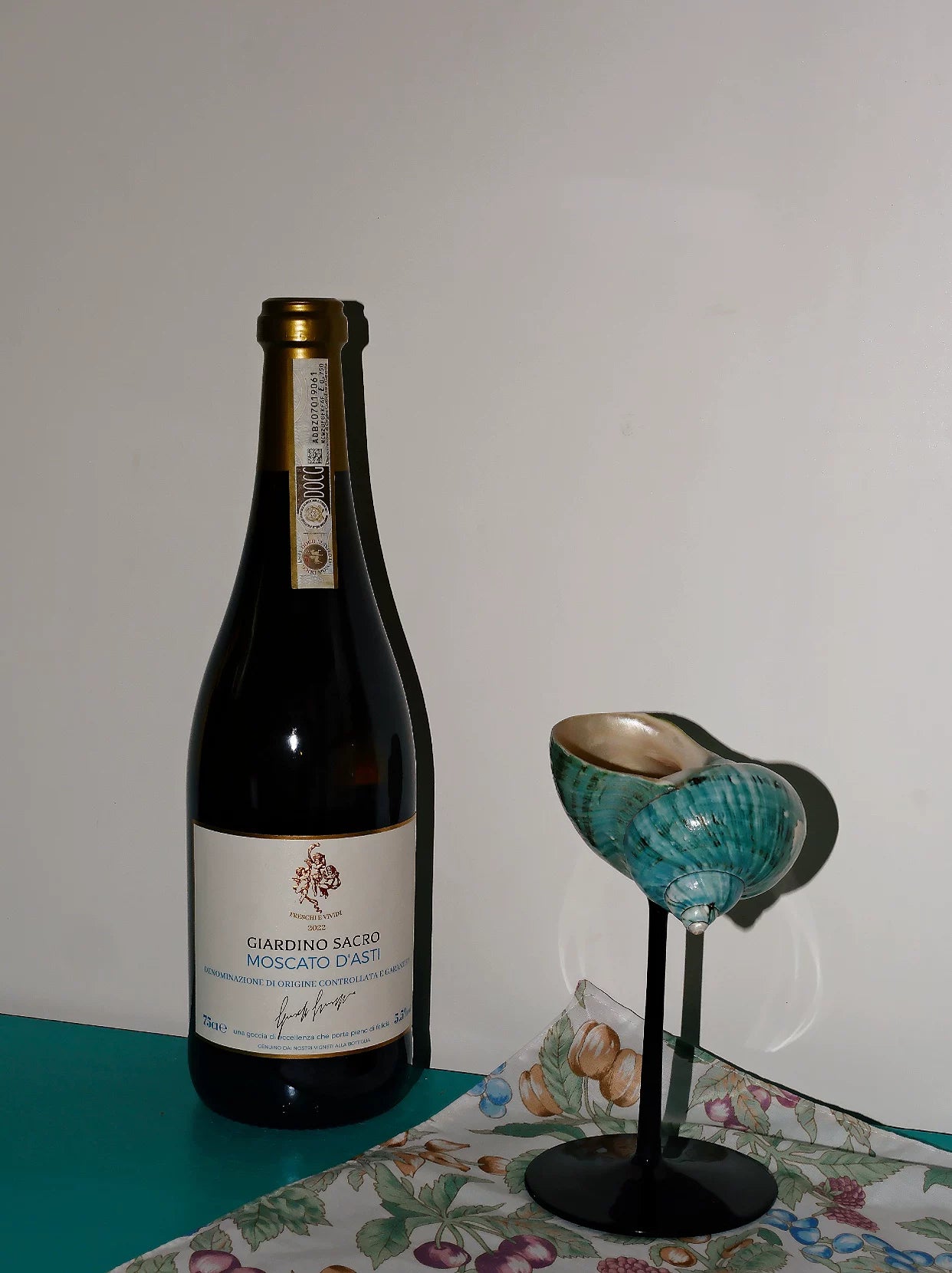 Magnificent Conch Shell Wine Glass