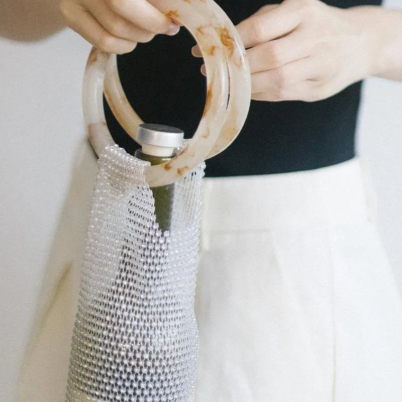 Luxe Crystal Wine Carrier