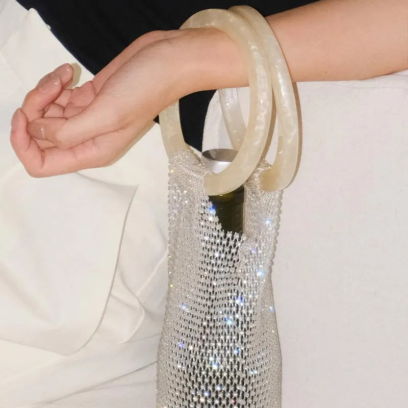 Luxe Crystal Wine Carrier
