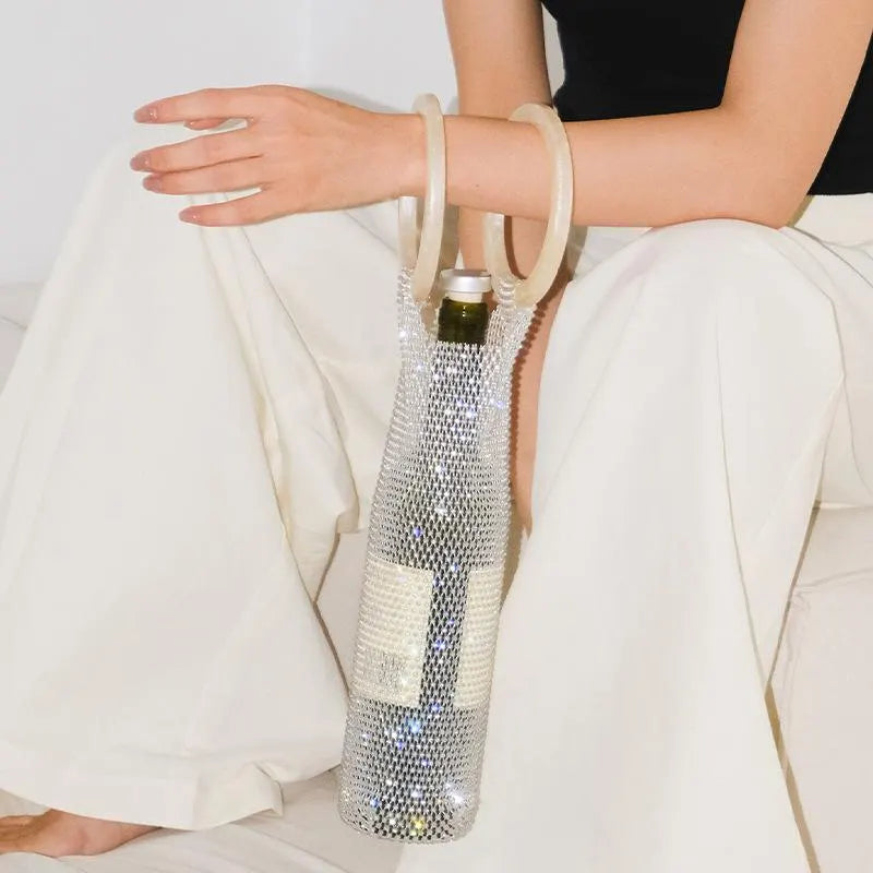 Luxe Crystal Wine Carrier