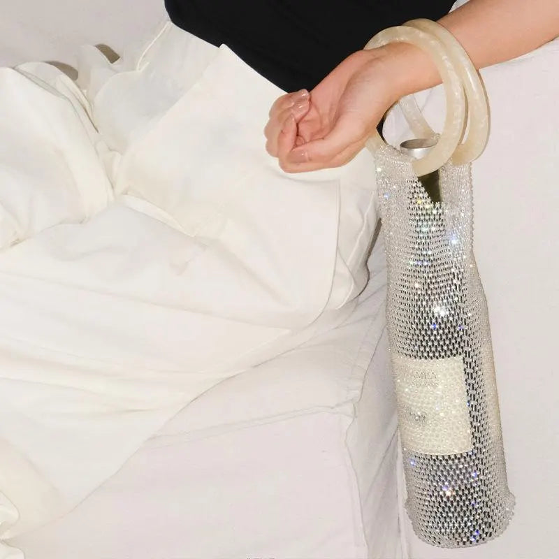 Luxe Crystal Wine Carrier