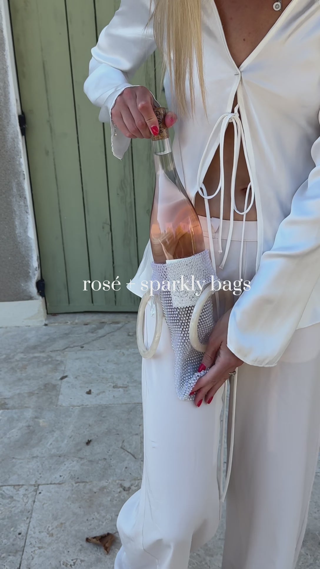 Luxe Crystal Wine Carrier