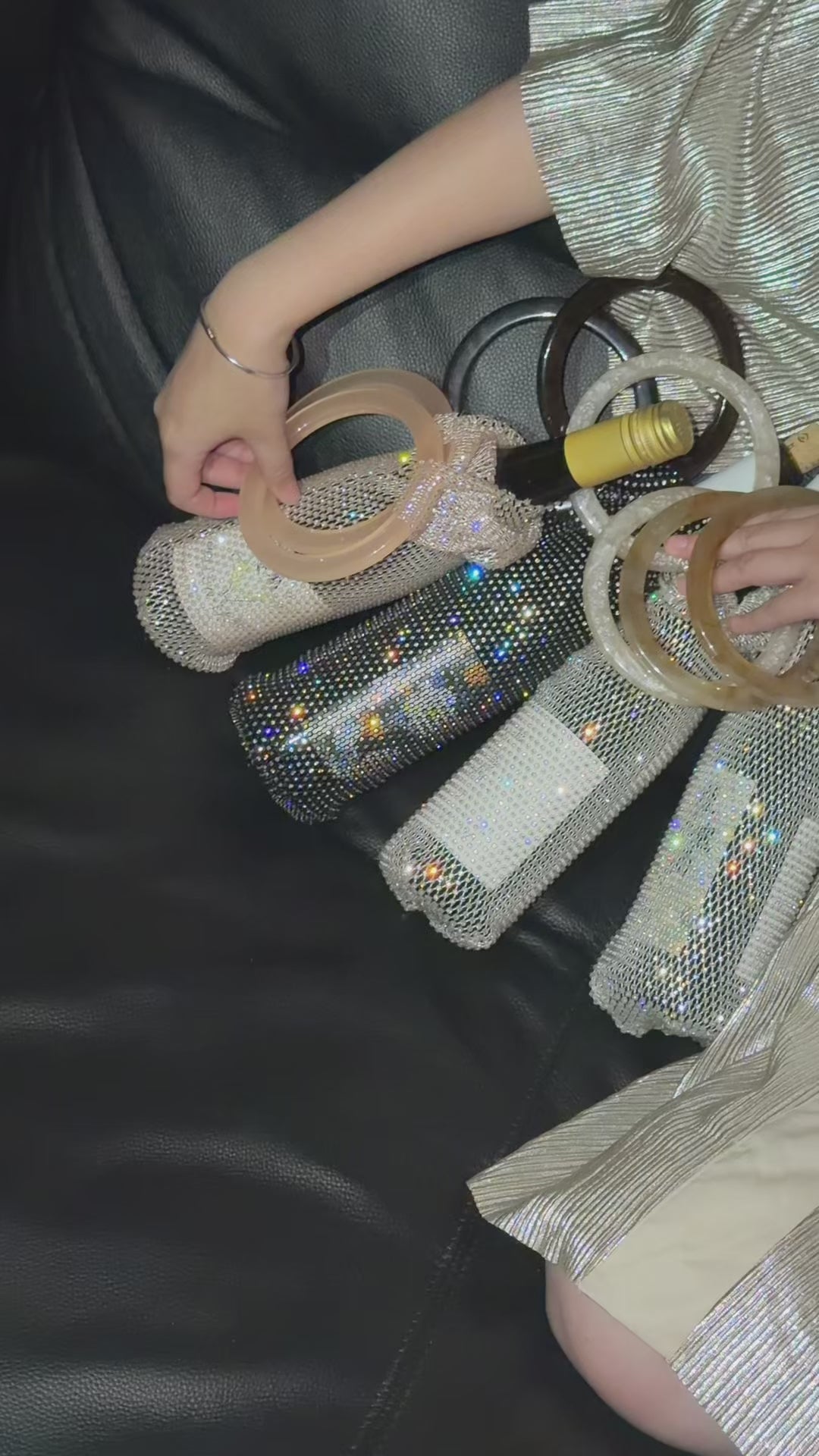 Luxe Crystal Wine Carrier