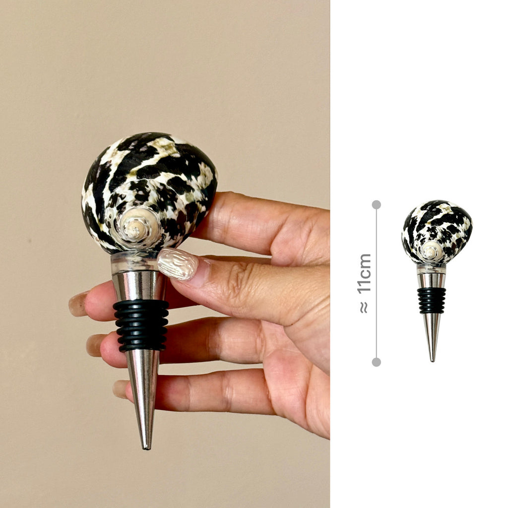Natural Seashell Wine Bottle Stopper