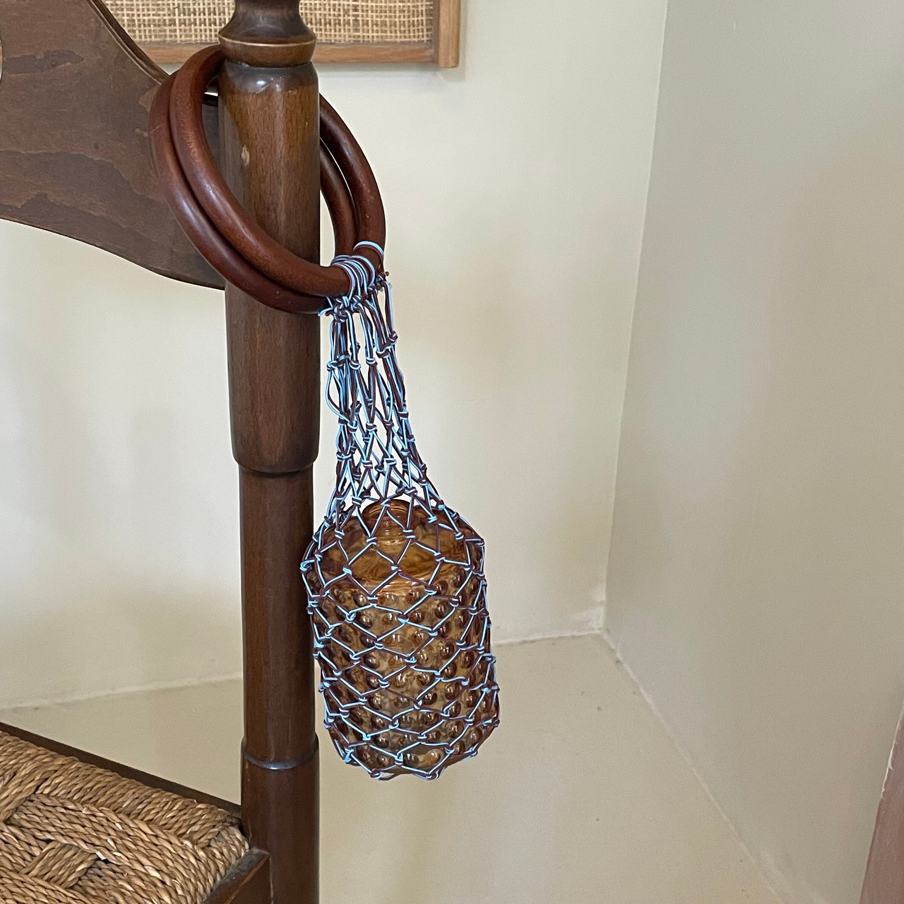 Wooden Weave Wine Carrier