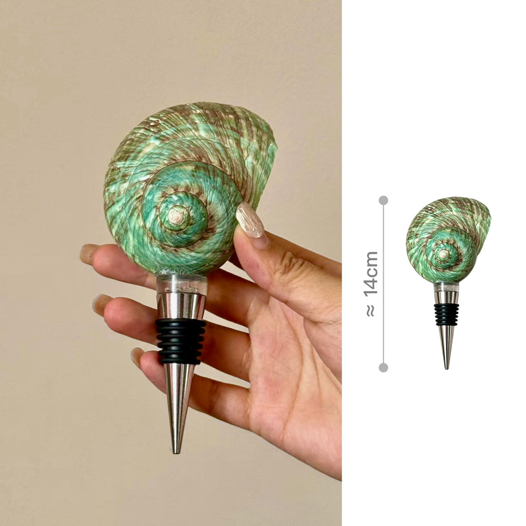 Natural Seashell Wine Bottle Stopper